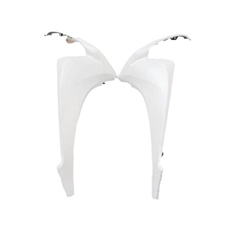 Honda Dio 110 Ön Dizlik Sağ Sol Takım Beyaz