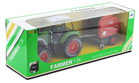Sürtmeli Die Cast Yeşil Traktörlü Biçerdöver