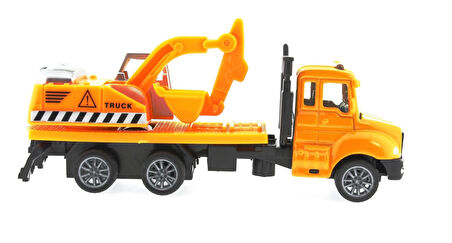 Çek Bırak Metal Mini Sarı Kepçe