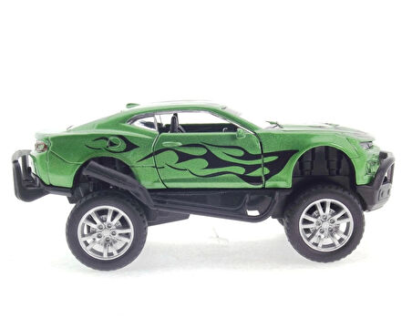 Die Cast Çek Bırak Yeşil Arazi Aracı