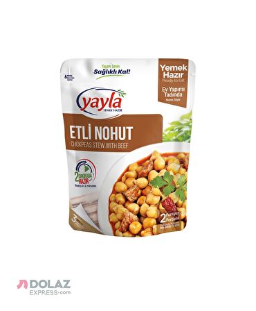 Yayla Yemek Etlİ Nohut 250 Gr 