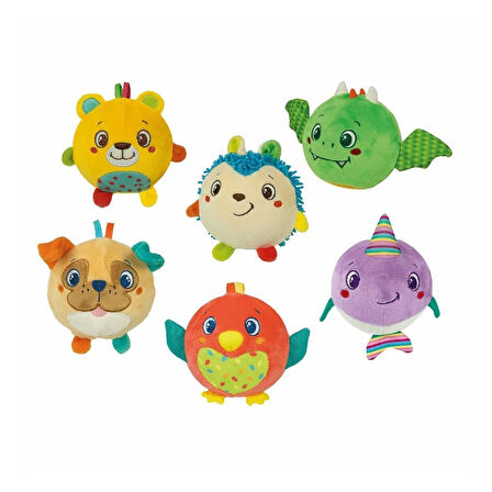 17683 Baby Clementoni - Yumuşak Hayvan Arkadaşlar -1 adet stokta olan gönderilir