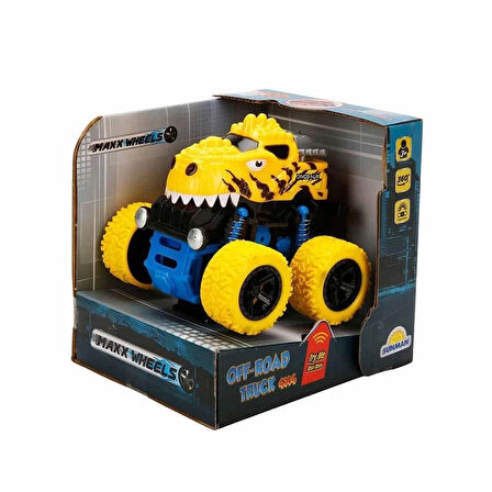 Maxx Wheels Speed Dinosaur Off Road Aracı 10 cm - 1 Adet Stokta Olan Gönderilir