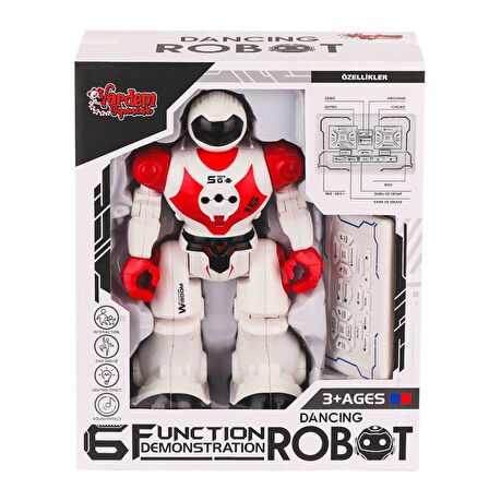 GGE-606-29 Kumandalı Işıklı Dansçı İnteraktif Robot