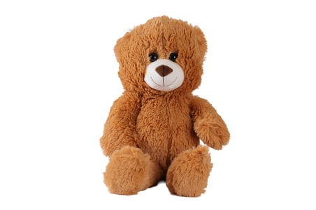 1216 PUFFY SALAŞ AYI 45 CM-KAHVERENGİ