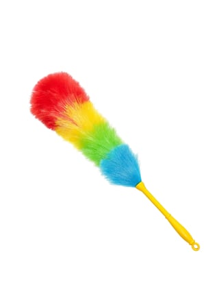 1 Adet Toz Alma Fırçası – Peluş Püsküllü Rengarenk Yumuşak Lifli El Tipi Temizlik Fırçası Duster Dust Brush