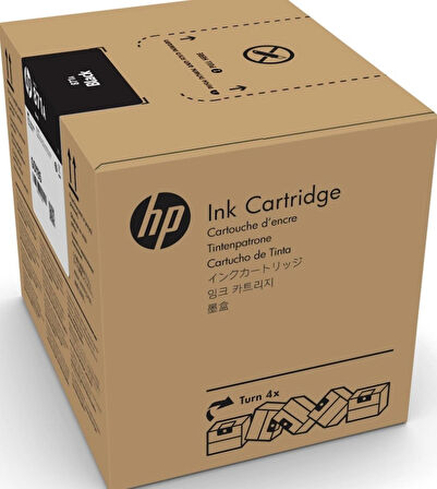 HP 871C Black 3 Litrelik Siyah Orijnal Latex Mürekkep Kartuşu (G0Y82C)