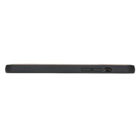 Apple iPhone 12 Pro Max Uyumlu Deri Arka Kapak RST2EF Taba