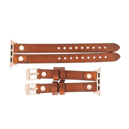 Apple Watch Uyumlu Deri Kordon Ely Double Tour RST2EF