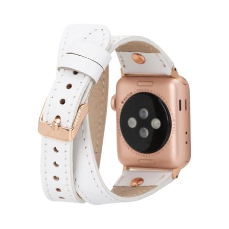 Apple Watch Uyumlu Deri Kordon 42-44-45mm Slim DTRG F3
