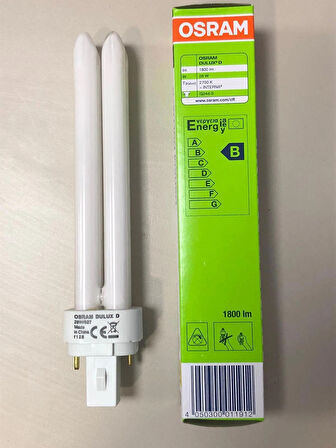 OSRAM  PLC LAMBA 26W/827 2P 2700 KELVİN 1800 LÜMEN SARI