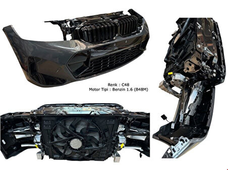 BMW 3 Serisi G20 LCI 2020 ve Sonrası Uyumlu Ön Tampon Panel Radyatör Seti (Dolu)