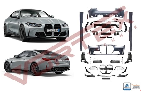 BMW - G82 BODY KIT (ÖN-ARKA-MARŞBİYEL) G22 2021-