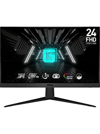 MSI G2412F 23.8" 1 ms Full HD IPS 180 Hz Oyuncu Monitörü