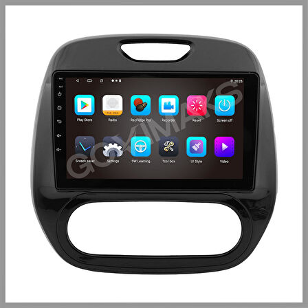 GOVİMAKS RENAULT CAPTUR MANUEL 2013-2019 UYUMLU 2 GB RAM 32 GB HAFIZA ANDROID MULTIMEDIA TEYP