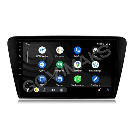 GOVİMAKS SKODA SUPER B 2015-2021 UYUMLU 6 GB RAM 128 GB HAFIZA ANDROID MULTIMEDIA TEYP