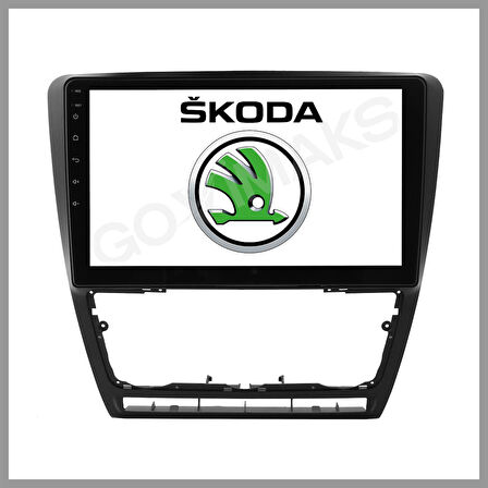 SKODA OCTAVİA 2005-2012 SİYAH 6 GB RAM 128 GB HAFIZA ANDROID MULTIMEDIA TEYP