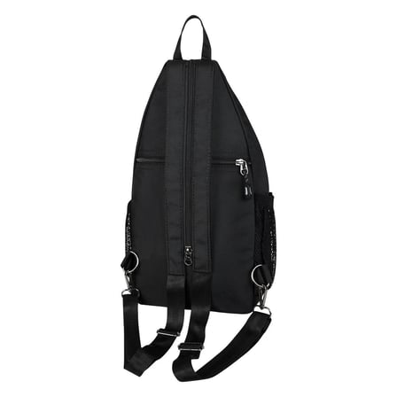 4901 Waterresistant Çapraz Askılı Göğüs ve Mini Sırt Çantası - Siyah (Body Bag)