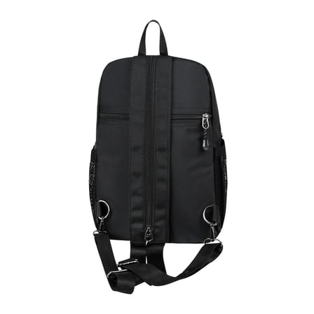  4902 Waterresistant Siyah Body Bag Çapraz Çanta