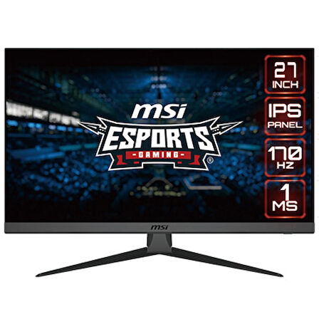 MSI G2722 27" 1 ms Full HD IPS 170 Hz Oyuncu Monitörü