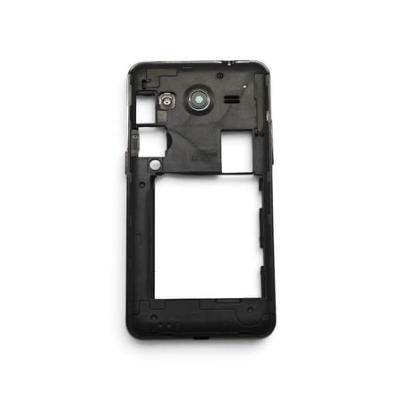 G355 Orta Kasa Galaxy Core 2 Uyumlu Silver Gri Orta Kasa Çerçeve + Ses Açma ON OFF Tuş Plastik ve Kamera Camı