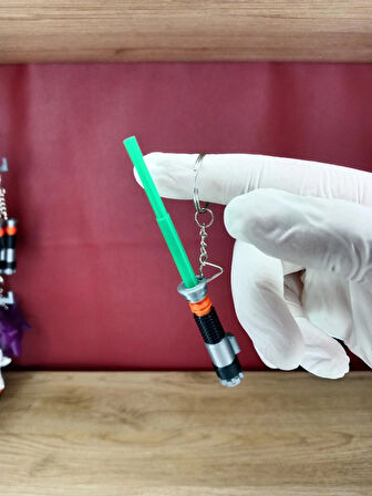 3D Üretim Star Wars Işın Kılıcı Anahtarlık – Çoklu Model Seçeneği ile Hediyelik Ürün