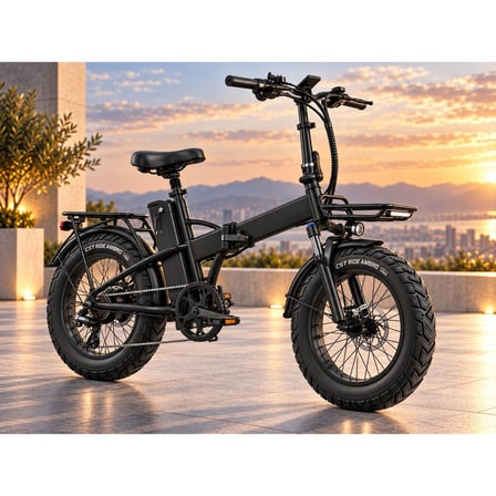 Touring Ride Ambro 20X4.0 E-Bike Fat Bike Dış Lastik Seti Ön + Arka Siyah Yanak