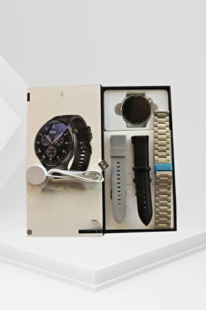 Günlük & Spor İçin İdeal G42 3 Kordonlu Akıllı Saat
