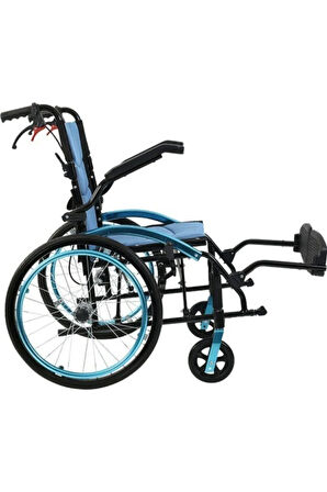 GOLFİ Alüminyum Manuel Transfer Tekerlekli Sandalye