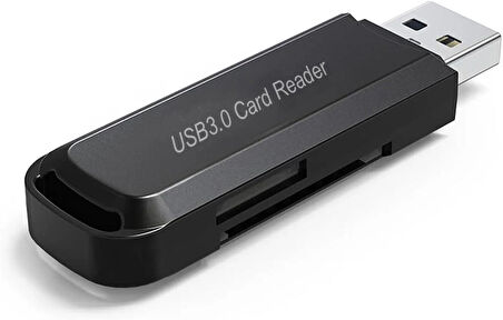 Microcase USB 3.0 Çift Yuvalı 512 GB Destekli TF / SD Kart Okuyucu AL4474