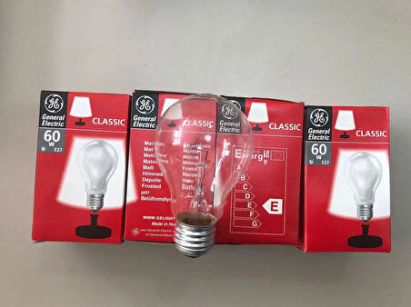 10 ADET GENERAL ELC. E 27  LAMBA  60W 710  LÜMEN