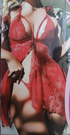 FATENZİ GECELİK KIRMIZI