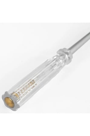 Premium KontrolKalemi Düz Uçlu Kontrol Kalemi 190 mm Hobi Aleti Baba İçin Teknik Alet
