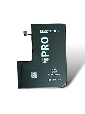 İphone 12 Pro Max 4400 mAh Güçlendirilmiş Batarya