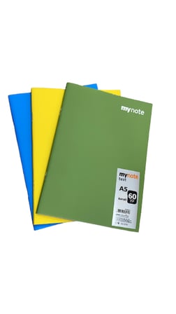MYNOTE TEXT KLASIK DEF.A5 60 YP.KARELI UCPP4002-KKARIŞIK 1 ADET