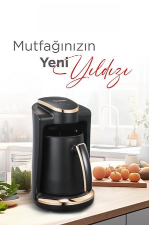 Mutfak Aleti Teknolojik Alet Sıcak İçecek Kahve Makinesi 201 Sesli Komut 250ml 4 Fincan