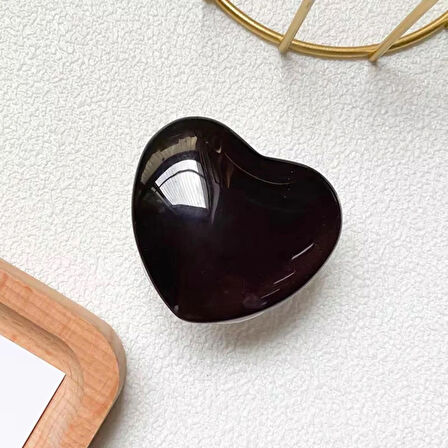 Microcase Kalp Tasarımlı 3M Yapıştırmalı El Parmak Tutucu Cep Telefonu Tutacağı Popsocket - AL5244