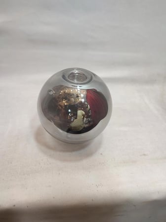 (G.9) AMPULE GÖRE,GLOB AVİZE CAMI.FÜME RENKTE (Çapı:10.00 cm) KÜRE.Kendinden dişli.