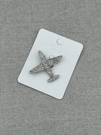Broş Metal İş Kadını Stili Zarif Hediye