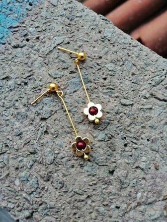 El Yapımı Tasarım Boncuk Küpe Şık Hediyelik