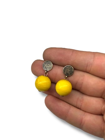 Boncuk Ay Küpe Şık Hediye