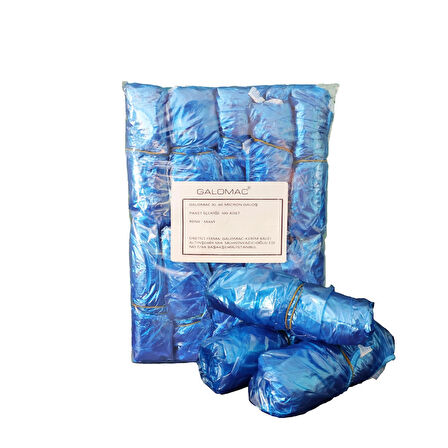 Galomac Büyük Boy Yırtılmaz Galoş 100'lü