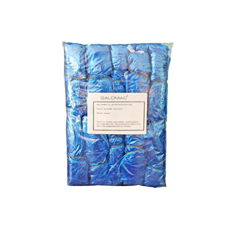 Galomac Büyük Boy Yırtılmaz Galoş 100'lü