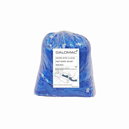 Galomac Büyük Boy Yırtılmaz Galoş 200'lü