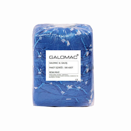 Galomac Büyük Boy Yırtılmaz Galoş 500'lü