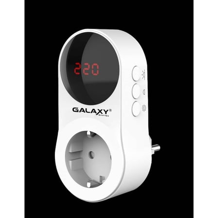 GALAXY Energy E220 Plus Akım Korumalı Priz Ekranlı 3500 Watt Aşırı Akım Koruma Özelliği