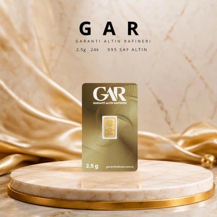 4 Adet 2.5 Gr 24 Ayar Altın (995)