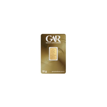1 Adet 10 Gr 24 Ayar Altın (995 )