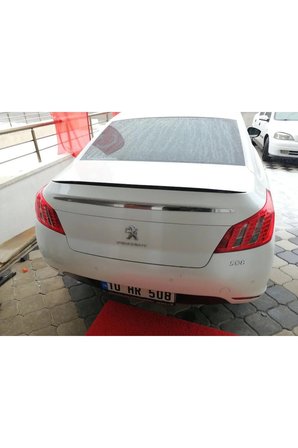 Peugeot 508 2009-2018 Siyah Piano Black Bagaj Üstü Spoiler - Spoyler Bagaj Çıtası