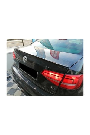 Volkswagen Jetta 2011 Sonrası Siyah Piano Black Bagaj Üstü Spoiler - Spoyler Bagaj Çıtası
